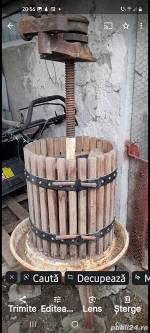 Presă de struguri - imagine 3