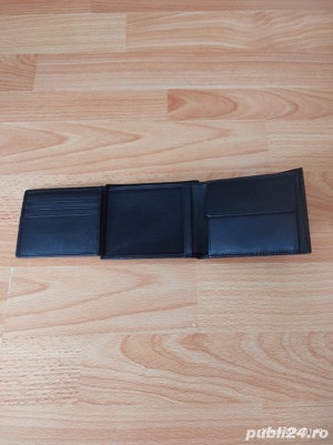 Portofel din piele naturala bărbați "Boss" negru,(Super Ofertă). - imagine 5