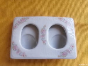 vand bibelou din portelan vaza simbol manastirea - imagine 3