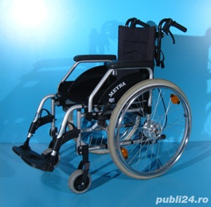 Scaun cu rotile  Meyra   latime sezut 38 cm