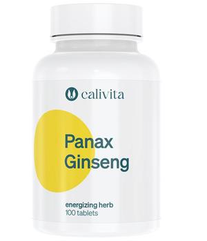 Panax Ginseng CaliVita, antioxidant, efect tonic, revigorant ce reduce stările de stres şi anxietate