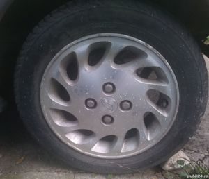 Jante aliaj aluminiu 13 - 14" cu sau fara anvelope 165 / 65 R14 Sava poloneze sau schimb - imagine 2