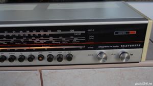 Receiver TELEFUNKEN Allegretto ts2020 amplificator+ radio+boxe,vintage 1972 Germany - imagine 8