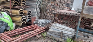 in chiriere schela fatada popi metalici cofrag doka sistem cofrare mai compactor betoniera - imagine 7