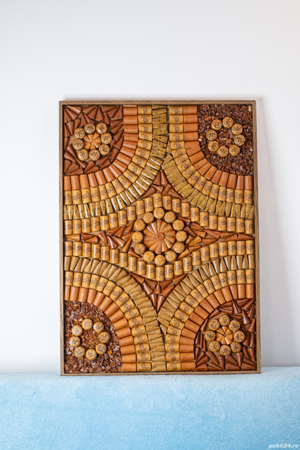 Tablou din dopuri de pluta 70 x 50cm - imagine 3