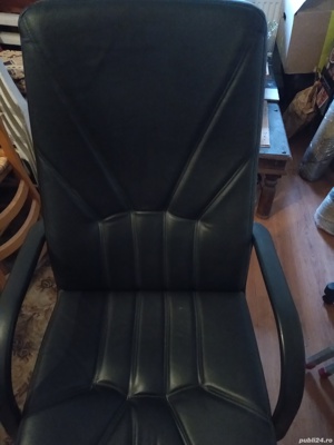 Fotoliu pentru birou,negru.