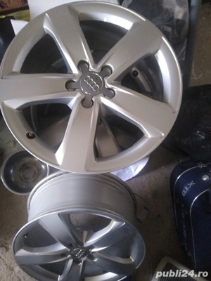 Jante  R 18 originale, pentru Audi ,in stare foarte buna - imagine 2