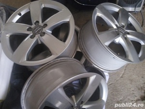 Jante  R 18 originale, pentru Audi ,in stare foarte buna - imagine 3