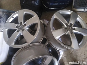 Jante  R 18 originale, pentru Audi ,in stare foarte buna - imagine 8