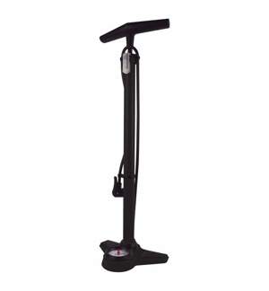 Pompă de aer de podea cu afișare a presiunii (manometru), accesorii supape, manuala - imagine 4