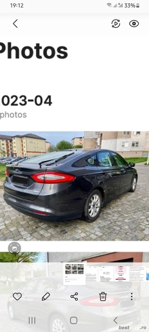 Vand ford mondeo MK5 1.5TDCI AN 2015 120CP 167.000KM - imagine 5