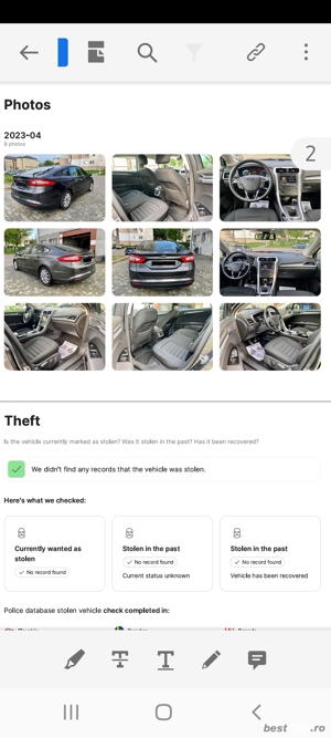 Vand ford mondeo MK5 1.5TDCI AN 2015 120CP 167.000KM - imagine 8