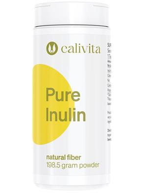 Pure Inulin CaliVita, supliment alimentar cu pudra de inulina pura din cicoare pentru colon iritabil