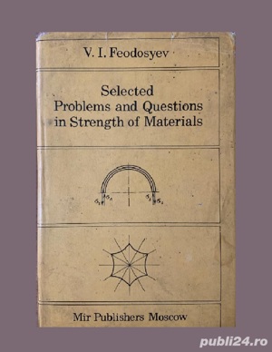 V. I. Feodosyev - Selected problems and questions in stenght of materials 