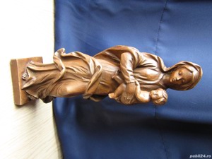 cadou rar Fecioara Maria cu pruncul Germania 1970 colectie, 29cm - imagine 7