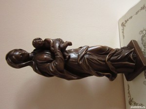 cadou rar Fecioara Maria cu pruncul Germania 1970 colectie, 29cm - imagine 2