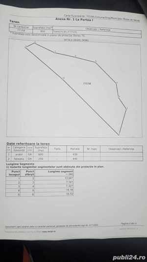 Teren intravilan de vânzare  - imagine 3