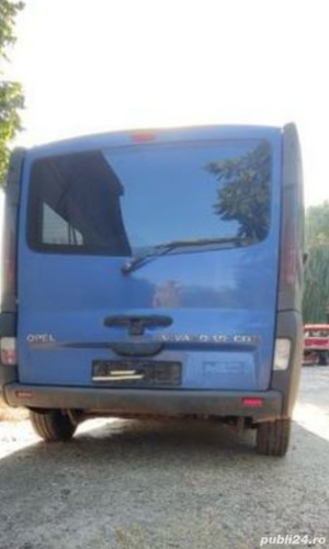 Hayon Renault Trafic Opel Vivaro