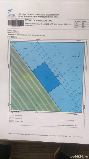 Teren intravilan Sura Mare cu utilitati - imagine 4
