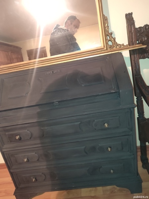 Secretaire comoda baroc lemn masiv 