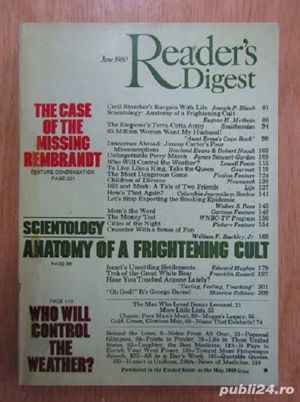 Lot 16 reviste Reader's Digest limba engleza