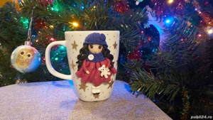 Cadou fetite, sotie iubita cana papusa handmade - imagine 4