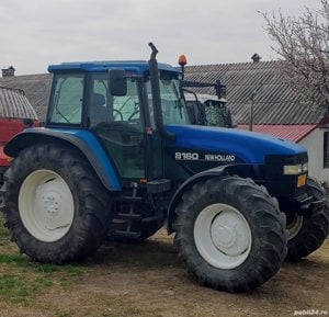New Holland 8160 100 CP  plus freză LELY 3 m