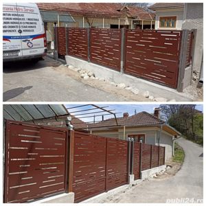 Confectionam porti, garduri, balcoane, balustrade, focare etc din tabla decupata cu plasma - imagine 13
