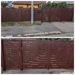 Confectionam porti, garduri, balcoane, balustrade, focare etc din tabla decupata cu plasma - imagine 19