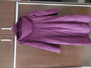 Vand  geaca dama lunga matlasata marime  L - imagine 5