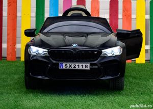 Masinuta electrica pentru copii Bmw M5 2x 45W, baterie detasabila 12V 14ah