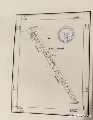 Anunț de vânzare - teren intravilan    Rontău (lângă Băile 1 Mai) - zonă centrală - 99euro pe mp - imagine 5