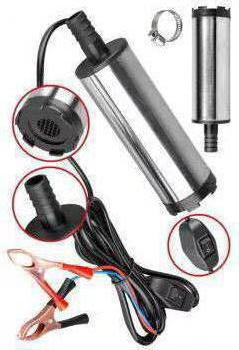 Pompa electrica auto submersibila 12V / 24V 30 l/min, 51 MM, transfer motorina, combustibil, diesel, - imagine 2