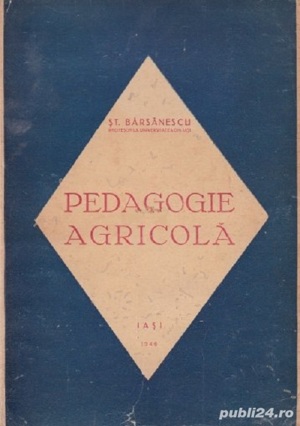 St. Barsanescu - Pedagogie agricola