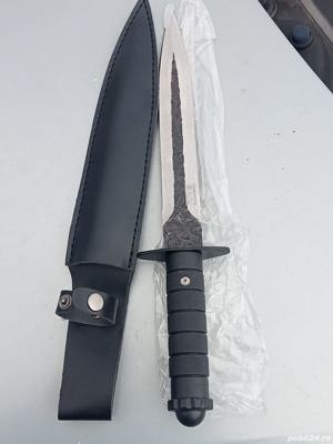 Cutit Pentru ,Injunghiat porci,Transat, Bucatarie cu doua Taisuri+Husa - imagine 4