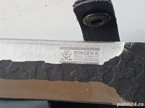 Cutit Pentru ,Injunghiat porci,Transat, Bucatarie cu doua Taisuri+Husa - imagine 2