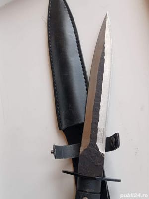 Cutit Pentru ,Injunghiat porci,Transat, Bucatarie cu doua Taisuri+Husa - imagine 5