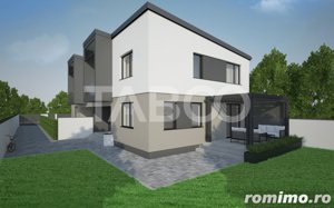 Casa tip duplex P+1E 4 camere 120 mpu balcon curte Cetate Alba Iulia - imagine 2