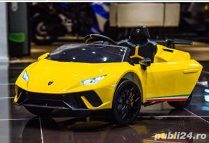 Masinuta electrica, Lamborghini Huracan, 4x4, putere 120W 12V