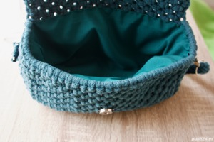Geanta handmade macrame - imagine 2