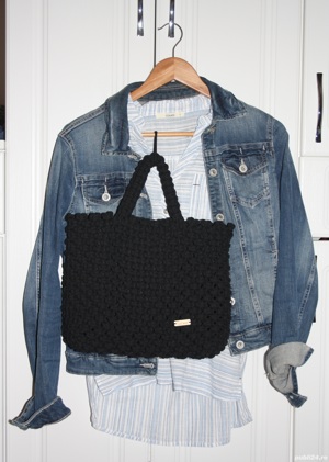 Geanta handmade macrame - imagine 2