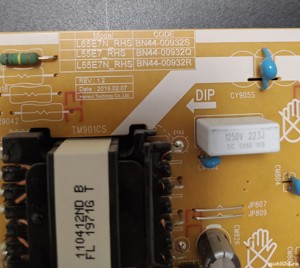 Placa alimentare   sursa Samsung BN44-00932Q L55E7_RHS - imagine 2