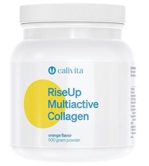 RiseUp Multiactive Collagen 500g, pulbere complexă cu colagen pentru protecția articulațiilor.
