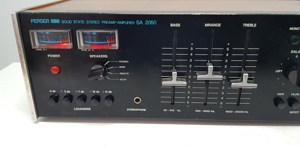 RARITATE Perser SA 2050 Amplificator Vintage Design Unic Slidere Made in Italy