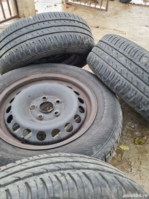 Jenti cu cauciucuri vara continental scoda Octavia 195 65 r15 - imagine 4