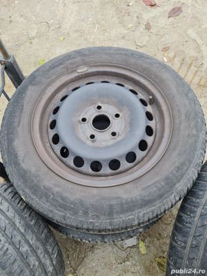 Jenti cu cauciucuri vara continental scoda Octavia 195 65 r15 - imagine 3