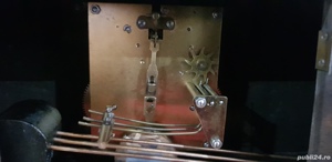 Vand ceas mecanic de semineu, de colectie - imagine 6