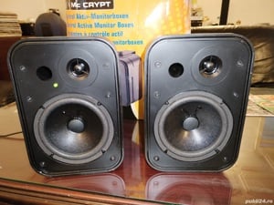 Boxe active Mc Crypt, difuzoare auto BMW D&M PSS 