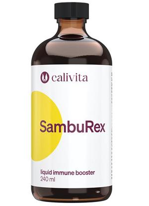 Samburex CaliVita, întăreste sistemul imunitar cu soc negru, Echinacea, Astragalus si vitamina C.
