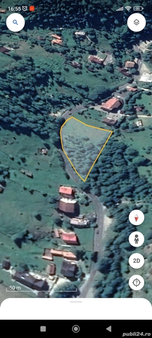 Inchiriez teren in Moieciu Brasov 2 lei mp - imagine 7